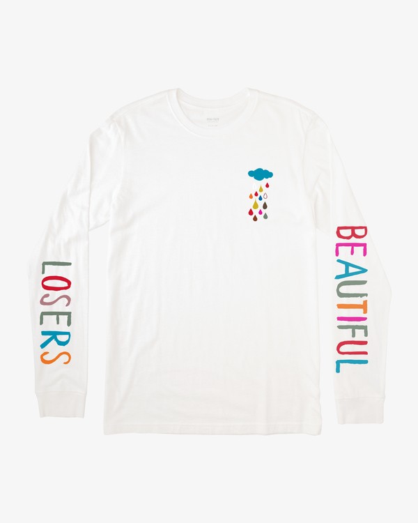 0 Beautiful Losers Cloud - Long Sleeve T-Shirt for Men  Q1LSTBRVF9 RVCA