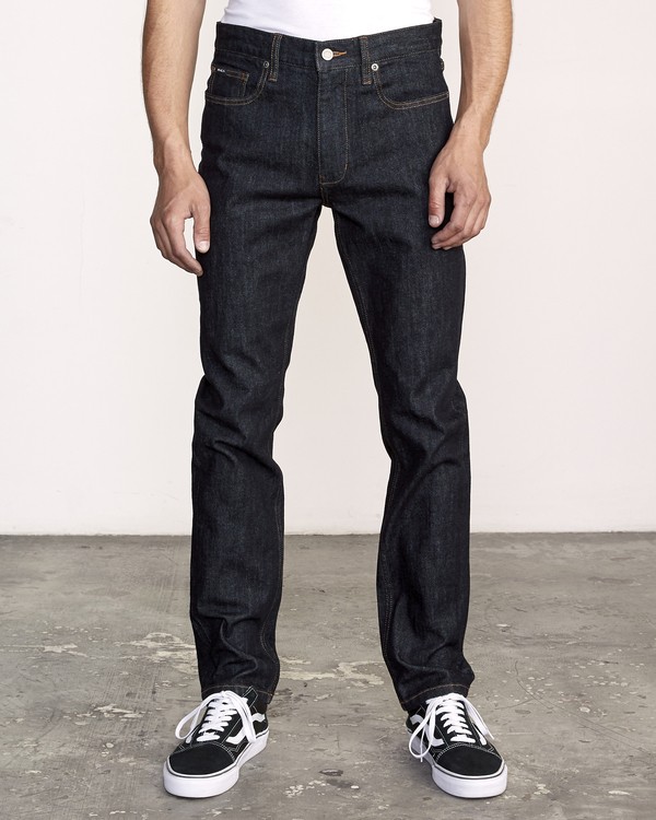 0 Hexed Denim - Pantalones vaqueros con corte ajustado para Hombre  Q1PNRCRVF9 RVCA