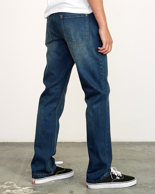 4 Weekend Denim - gerade Straight Fit Denim Jeans für Herren  Q1PNRERVF9 RVCA