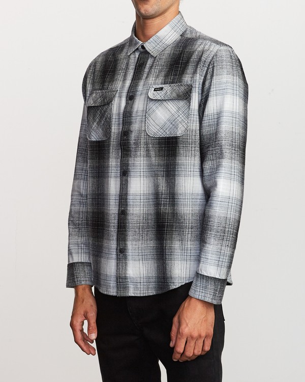 4 Muir  - Chemise flanelle à manches longues pour Homme  Q1SHRFRVF9 RVCA