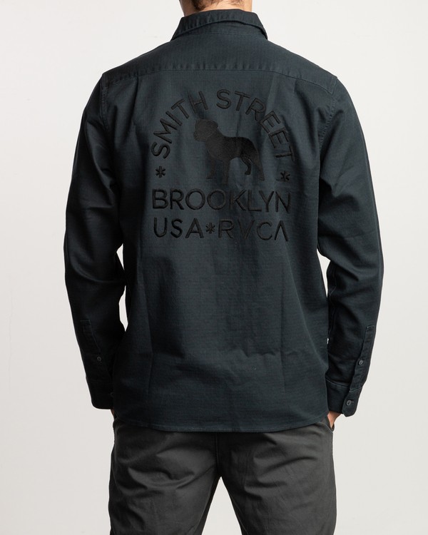 2 Smith Street  - Long Sleeve Shirt  Q1SHRHRVF9 RVCA