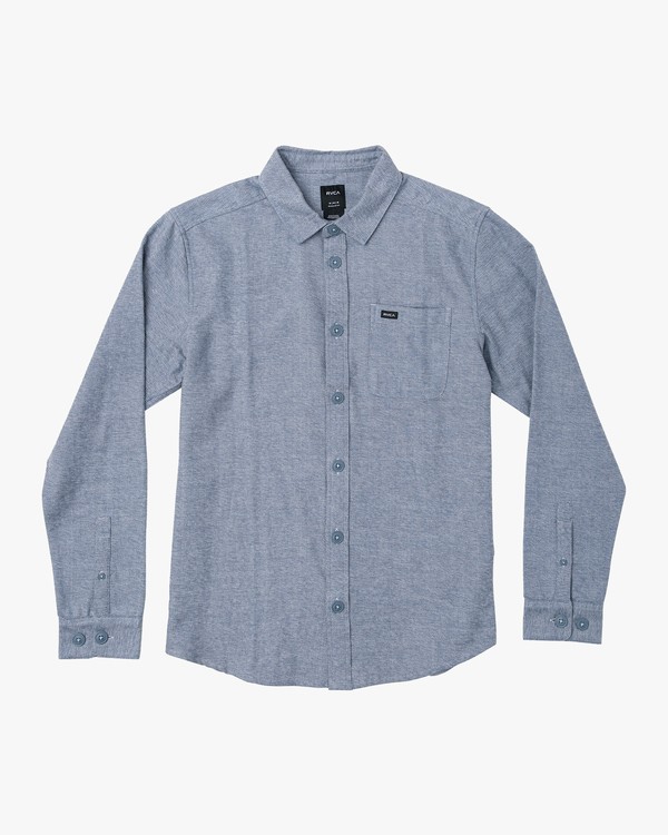 0 Black Sand Flannel  - Long Sleeve Shirt  Q1SHRLRVF9 RVCA
