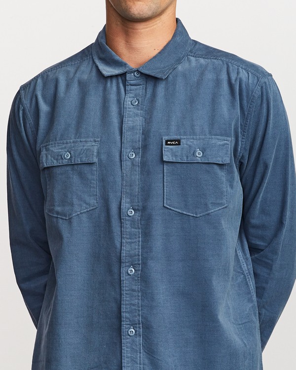 3 Freeman Corduroy  - Chemise à manches longues pour Homme  Q1SHRMRVF9 RVCA
