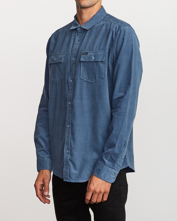 4 Freeman Corduroy  - Chemise à manches longues pour Homme  Q1SHRMRVF9 RVCA