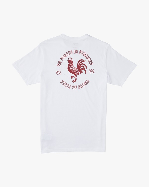 0 No Fight  - Short Sleeve T-Shirt  Q1SSRMRVF9 RVCA