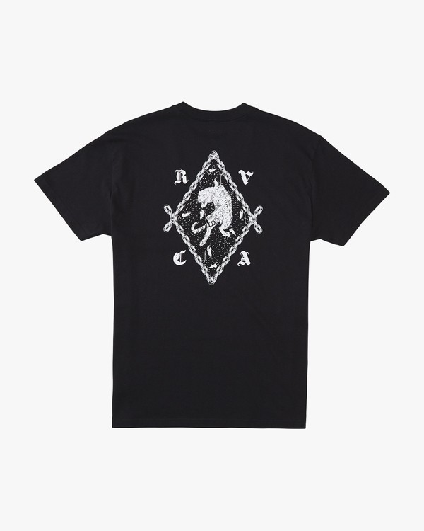 0 Benjamin Jeanjean RVCA Tiger  - T-Shirt à manches courtes pour Homme  Q1SSRORVF9 RVCA