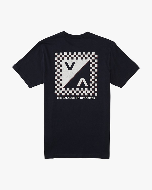 0 Check Mate  - Camiseta de manga corta para Hombre  Q1SSSDRVF9 RVCA