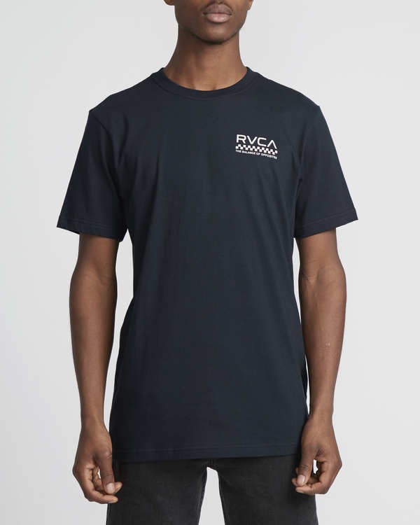 3 Check Mate  - Camiseta de manga corta para Hombre  Q1SSSDRVF9 RVCA