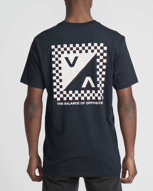 2 Check Mate  - Camiseta de manga corta para Hombre  Q1SSSDRVF9 RVCA