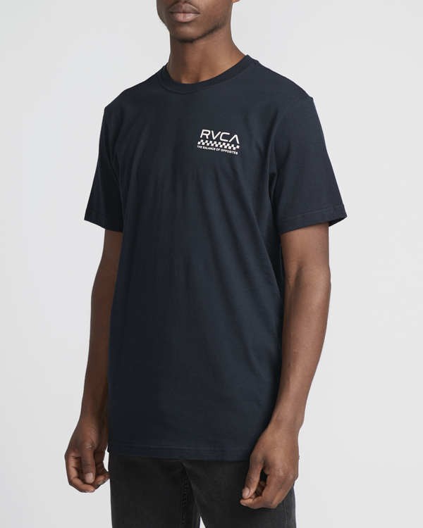 4 Check Mate  - Camiseta de manga corta para Hombre  Q1SSSDRVF9 RVCA