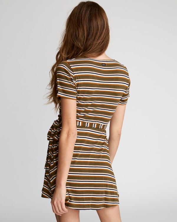 1 Slater  - Vestido cruzado para Mujer  Q3DRRARVF9 RVCA