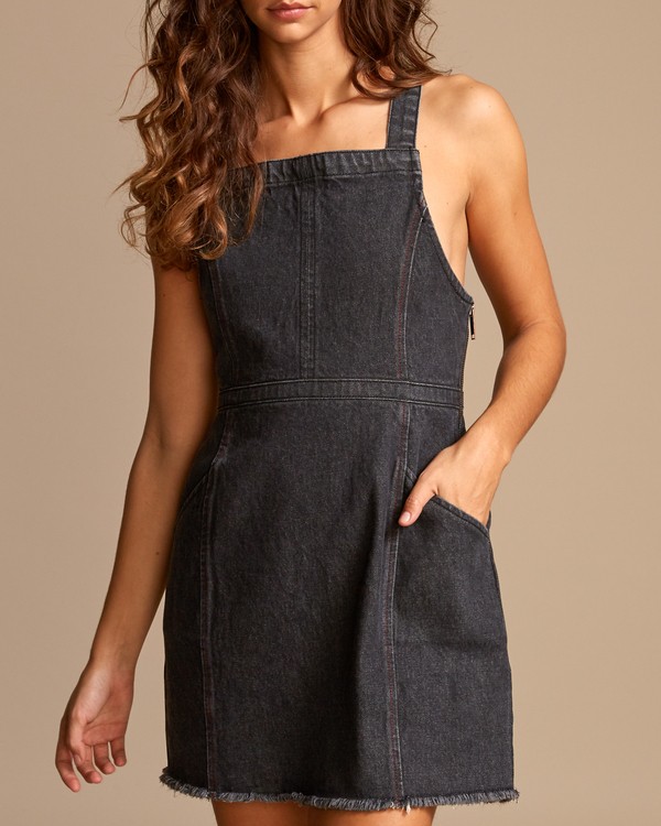 4 Ace Denim  - Robe pour Femme  Q3DRRCRVF9 RVCA