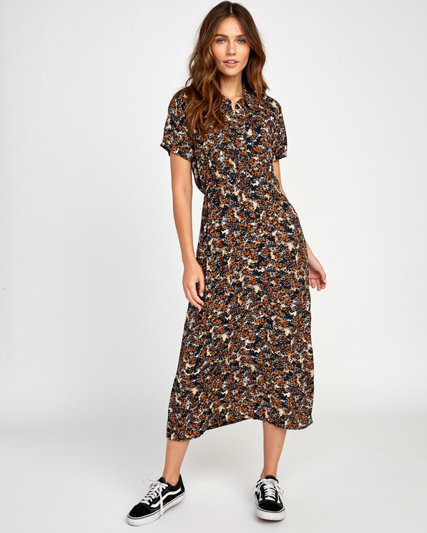 0 Dixie  - Robe mi-longue pour Femme  Q3DRRDRVF9 RVCA