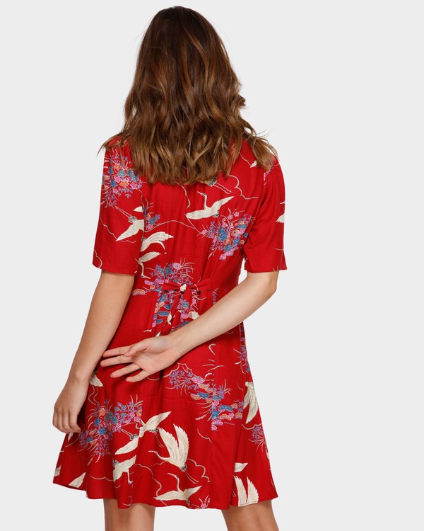 1 Cranes - Dress  Q3DRRFRVF9 RVCA