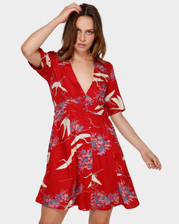 0 Cranes - Dress  Q3DRRFRVF9 RVCA