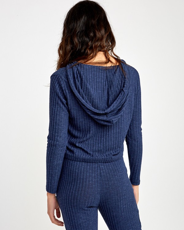 Mesa Pullover Camiseta con capucha para Mujer RVCA