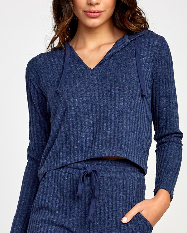 2 Mesa Pullover  - Camiseta con capucha para Mujer  Q3HORHRVF9 RVCA