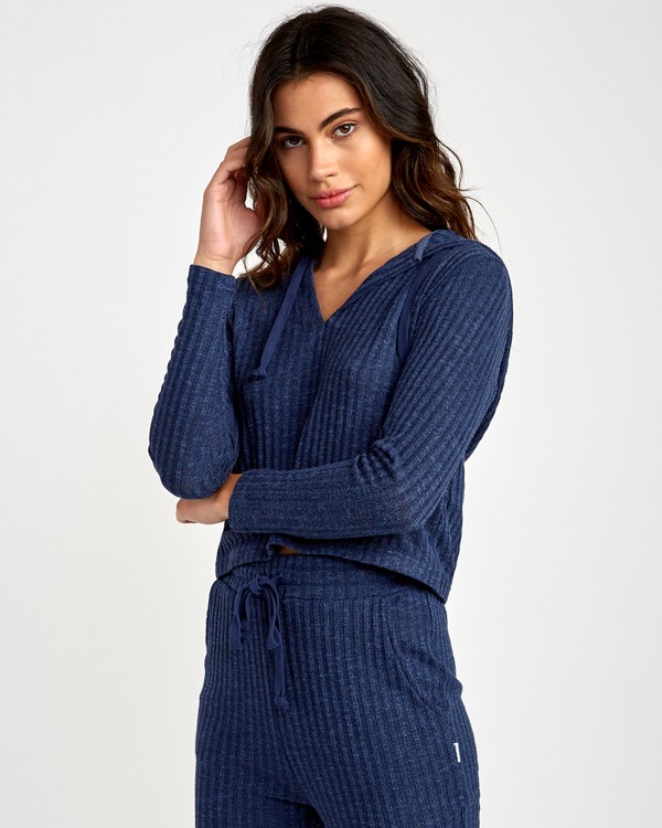 3 Mesa Pullover  - Camiseta con capucha para Mujer  Q3HORHRVF9 RVCA