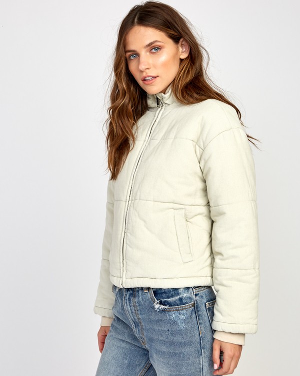3 Eezeh Puffer  - Kurze Jacke für Frauen  Q3JKRGRVF9 RVCA