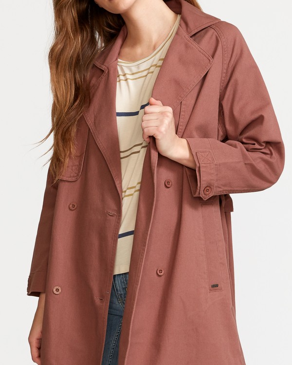 2 Larson  - Trench Coat  Q3JKRHRVF9 RVCA