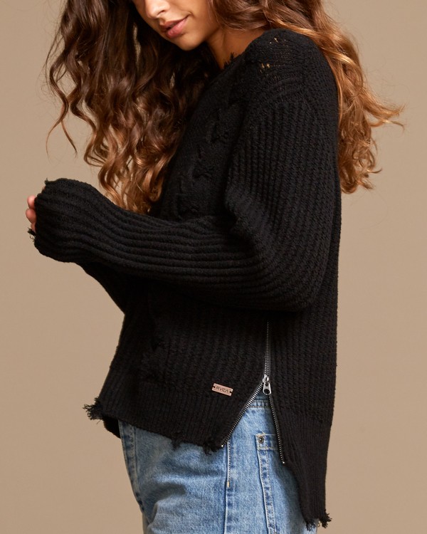 2 Drop Out  - Zip Sweater  Q3JPRCRVF9 RVCA