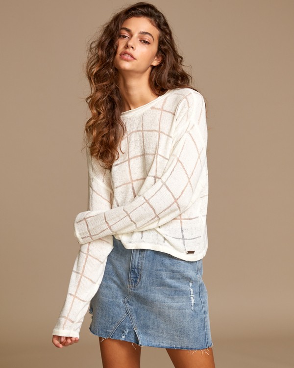 0 Range  - Lightweight Knit Sweater  Q3JPRJRVF9 RVCA