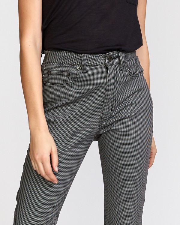 2 Solar Houndstooth  - Trousers  Q3PTRCRVF9 RVCA