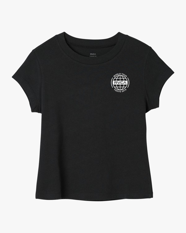 0 World Tour Tokyo - Camiseta Ceñida para Mujer  Q3SSTERVF9 RVCA