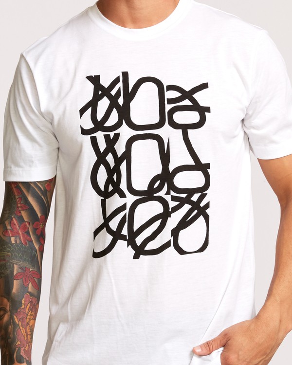 4 Francesco Fid Turmoil  - Camiseta deportiva de manga corta para Hombre  Q4SSMERVF9 RVCA
