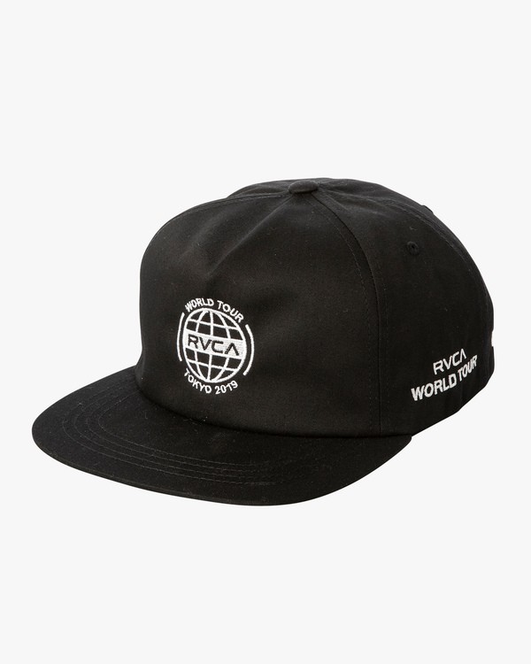 0 World Tour Tokyo - Cappellino snapback da Uomo  Q5CPTCRVF9 RVCA