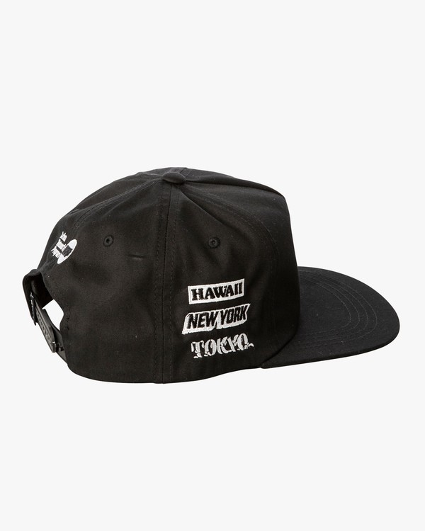 4 World Tour Tokyo - Snapback-Kappe für Männer  Q5CPTCRVF9 RVCA