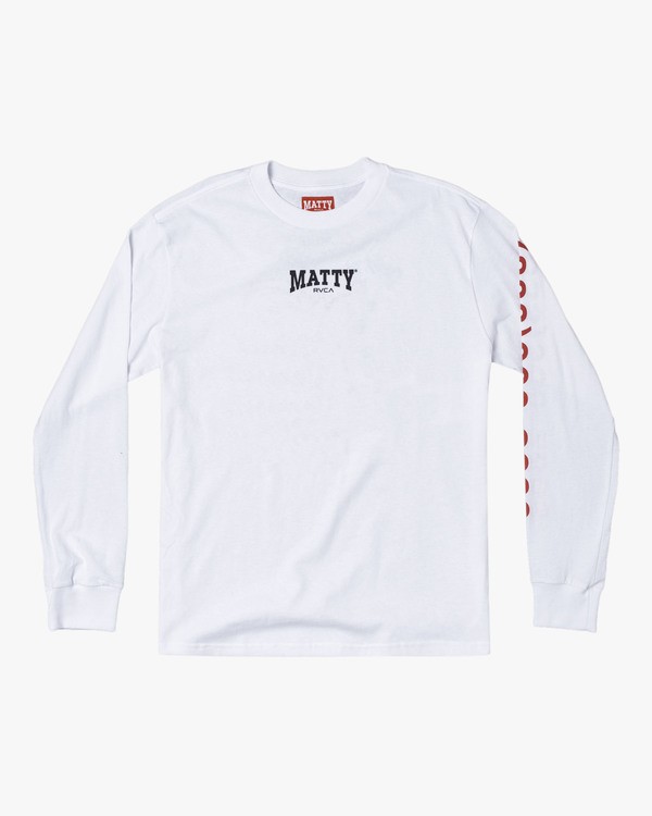 0 Matty Matheson - Long Sleeve T-Shirt for Men  R1LSMARVW9 RVCA