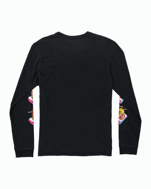 1 Kevin Spanky Gallop - Camiseta de Manga Larga para Hombre  R1LSRARVW9 RVCA