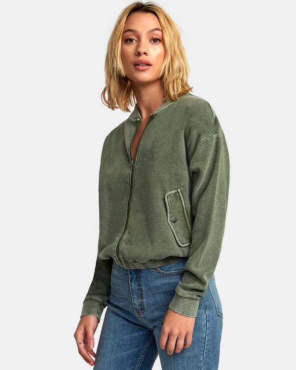 Rvca sport bomber jacket sale