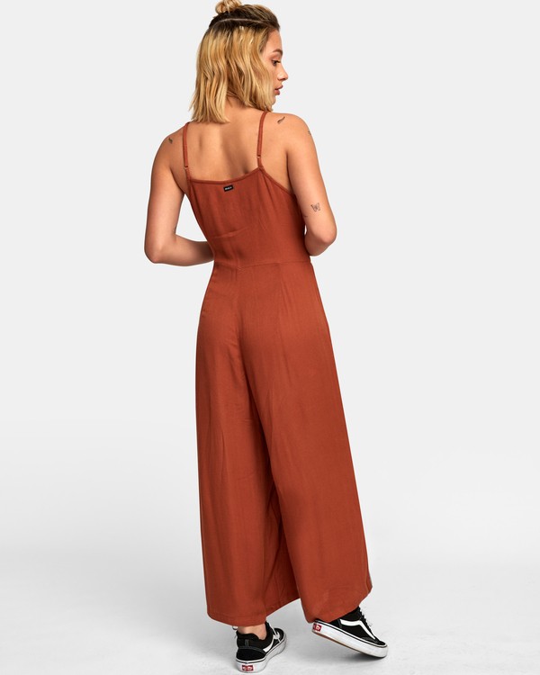 1 Island - Overall mit weiten Beinen für Frauen  R3ONRBRVW9 RVCA