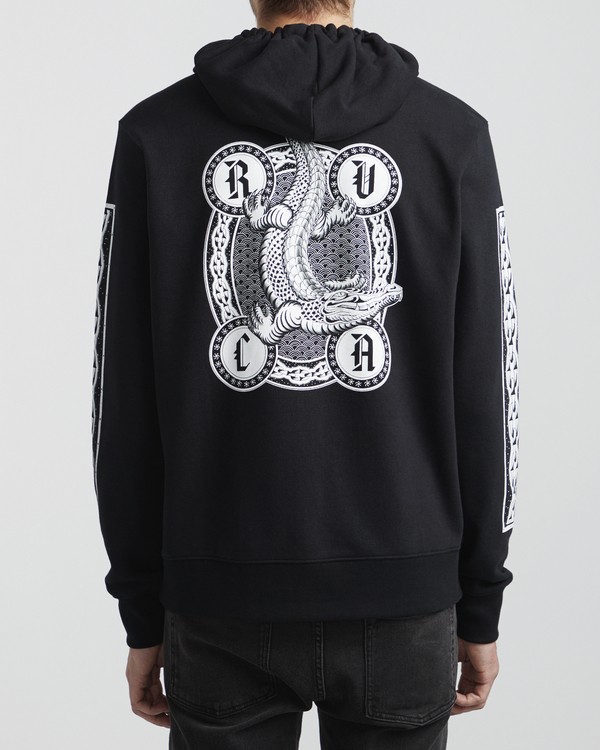 3 Benjamin Jeanjean Croco - Hoodie für Herren  S1HORERVP0 RVCA