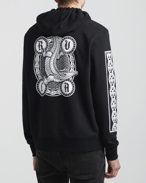 5 Benjamin Jeanjean Croco - Hoodie für Herren  S1HORERVP0 RVCA