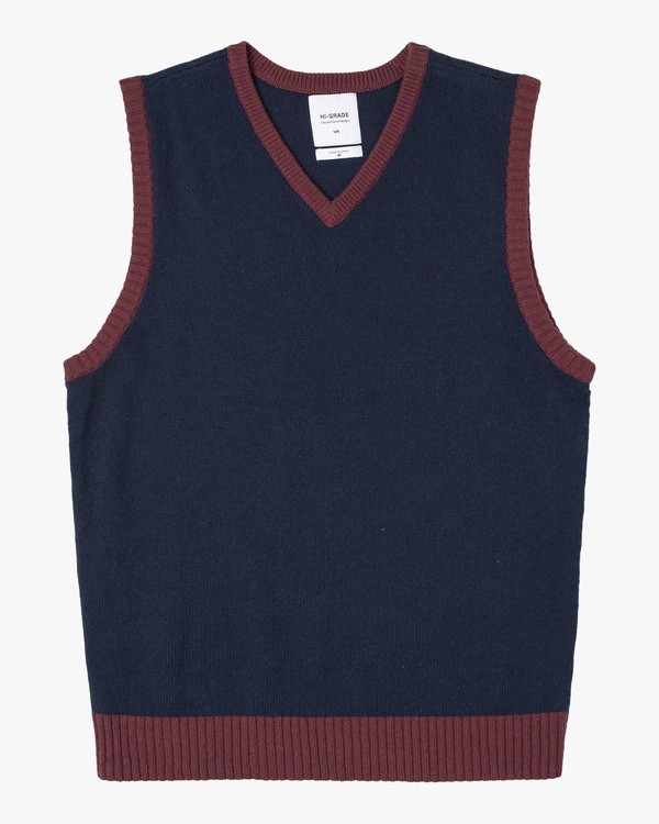 0 Hi Grade - Jumper for Men Blue S1JPRBRVP0 RVCA