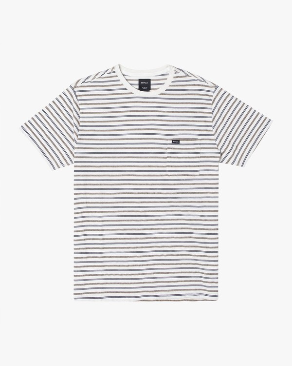 0 Runaway - Gestreiftes T-Shirt für Herren  S1KTRDRVP0 RVCA