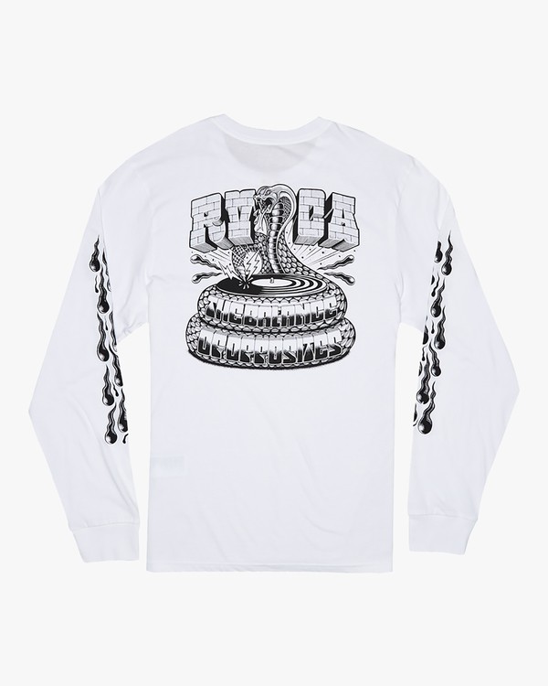 0 Martin Ander Snake - Long Sleeve T-Shirt for Men  S1LSRDRVP0 RVCA