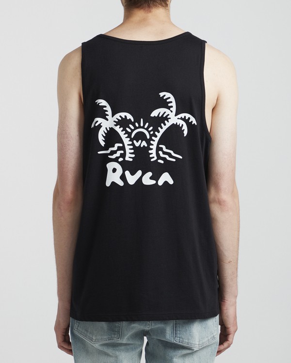 3 Palmer - T-Shirt for Men  S1SGRARVP0 RVCA