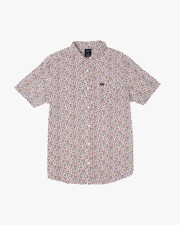 0 Bellflower - Camisa con flores pequeñas para Hombre  S1SHRFRVP0 RVCA