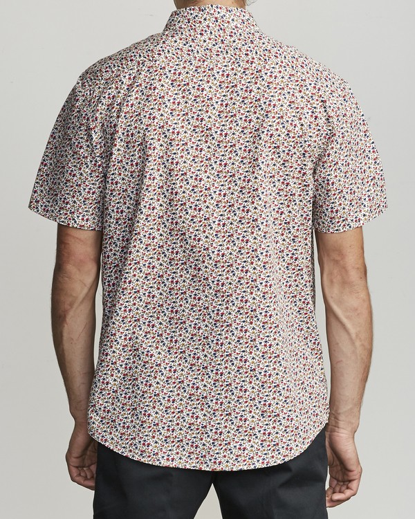 2 Bellflower - Camisa con flores pequeñas para Hombre  S1SHRFRVP0 RVCA