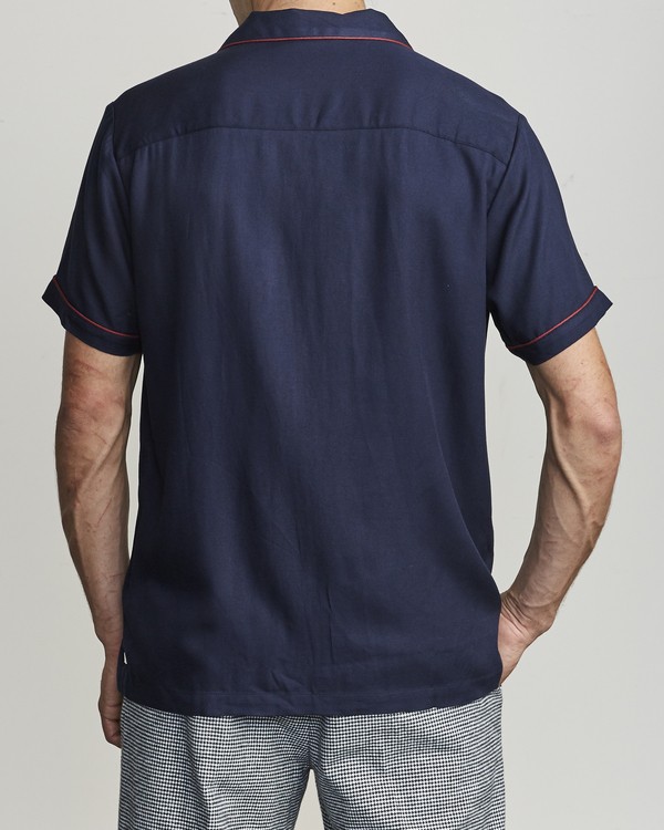 2 Hi-Grade Camp - Camisa de manga corta para Hombre  S1SHRMRVP0 RVCA