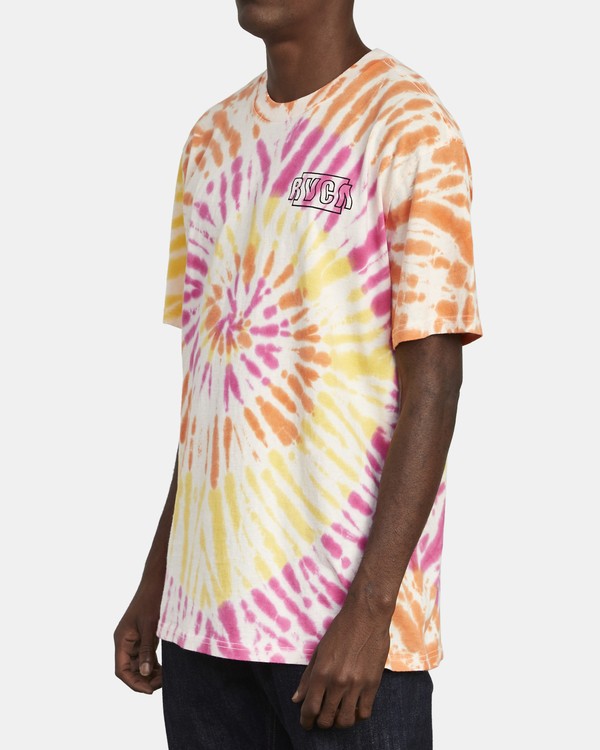 Camisetas tie dye hombre sale