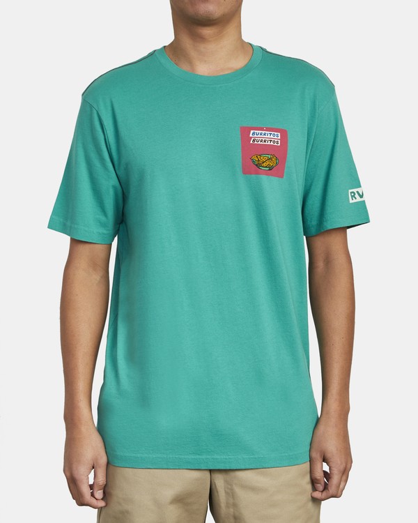 0 Hot Fudge Taqueria - Camiseta con estampado gráfico para Hombre  S1SSRFRVP0 RVCA