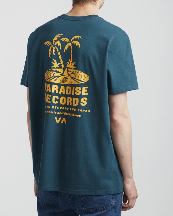 5 Paradise Records - T-Shirt for Men  S1SSRKRVP0 RVCA