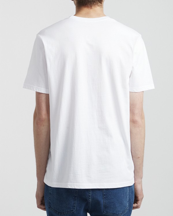 3 Big Motors - T-Shirt for Men White S1SSRORVP0 RVCA