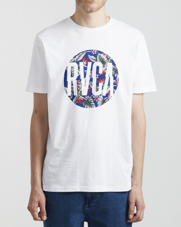 2 Big Motors - T-Shirt for Men White S1SSRORVP0 RVCA