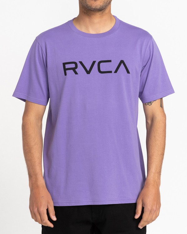 2 Big RVCA - T-Shirt for Men Purple S1SSRPRVP0 RVCA